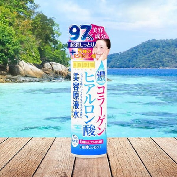 Nước cân bằng dưỡng ẩm collagen và HA nguyên chất Loshi 185ml