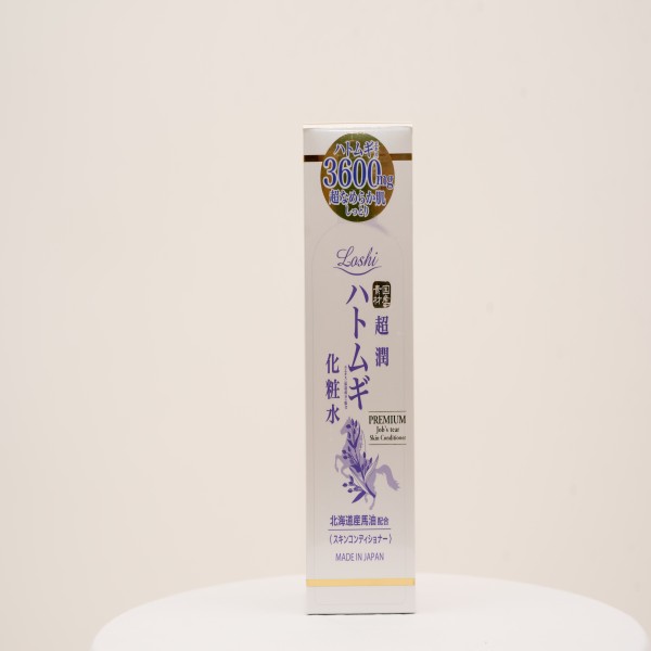 Nước dưỡng trắng da PREMIUM chiết xuất dầu ngựa và hạt ý dĩ Loshi 485ml